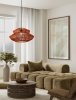Lampa wisząca pleciona boho rustykalna industrialna nad stół do salonu sypialni ściemnialna Luces Exclusivas